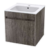 Zara Aged Stone wall-hung basin & cabinet