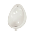 Atlas 50cm top entry urinal with chrome bottle trap