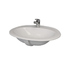Atlas 57cm Sumaya vanity basin with 1 tap hole