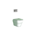 Quadro Rimless WHP with Concealed Cistern and Chrome Actuator Plate