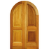 DD 48/4 HB meranti double arched doors