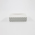 White Cross Design soap dish