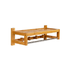 550 x 180 x 40mm high Mahogany Towel rack and rail