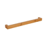 600 x 95 x 45mm high Mahogany Single towel rail
