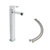 Pescara raised basin mixer