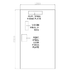 1200 x 2030 (115mm wall)
