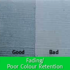 fading/poor colour retention