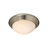 Ceiling light - Satin Chrome & White (JD92-SC/W)