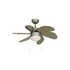 Mikro ceiling fan - Satin Silver (JX10-SS)