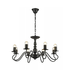 8-Light Black chandelier (JP0008-BL)