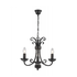 3-Light Black chandelier (JP0014-BL)