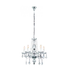 5-Light Chrome and Clear Toledo chandelier (JP211-CH/CL)