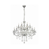 18-Light Chrome Ash chandelier (JP500-CH)