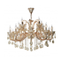 15-Light Rose Gold and Clear Decorative chandelier (JPC004-RG/CL)