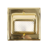 Recess foot light - Satin Brass (KG04-SB)