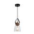 Amber Glass pendant - Black (JC147-BZ/A)