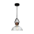 Amber Glass pendant - Black (JC148-BZ/A)