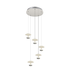 5-Light pendant - Chrome (MDY011)