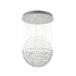 9-Light Crystal Ball chandelier - Chrome (PF101-CH/CL)