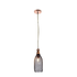 Mesh pendant - Matt Black & Copper (PF202E27MBLK /CP)