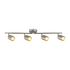 EX0005 Spot bar spotlights - Satin Chrome and Chrome