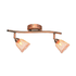 EX0008 Mesh bar spotlights - Antique Copper