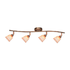 EX0010 Mesh bar spotlights - Antique Copper