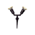 LS323 spike spotlights - Black