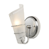 Scroll JH100-CH/W Wall Light -  Chrome and White