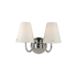Madlyn JP429-CH/W Wall Light -  Chrome and White