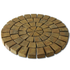 Devon cobble circle solid centre