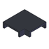 380 x 280 x 100 double corner wall capping