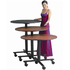 folding multi height cocktail table