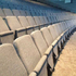 fully upholstered seat and back