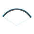 radius curved sheet crank