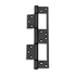SAVI EQUINOX Sinkless Hinge 200mm BLACK (Code: NSAV-RH2040B)