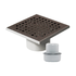 75mm WetFloor Drain - Stainless Steel 200 x 200mm
