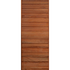 Horizontal wide slatted stable door