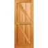 Braced, framed, ledged & battened open back door