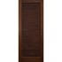Horizontal slatted door