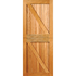 Framed, ledged, braced & battened open back stable door
