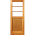 3 Pane top with ply panel bottom door