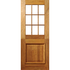 Small Pane top stable door with bolection mould bottom