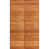 Narrow Horizontal slatted double door