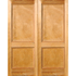 2 Panel ply double door