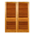 2 Panel double louvre door