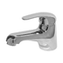 Mixed Solid Chrome single lever basin mixer (Code: 1VRMT80010)