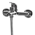 Mixed Solid Chrome single lever bath mixer (Code: 1VRMT80030)