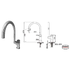 Montella Chrome single lever sink mixer (Code: 1LUXTAPMON003)