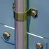 fixed to grating with loose kickflat clamp
